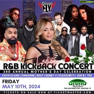 Faith Evans Instagram - Houston we pulling up 5/10/24 Mother’s Day weekend for the R&B Kickback at @arenatheatre #Faithfuls #TeamFizzy