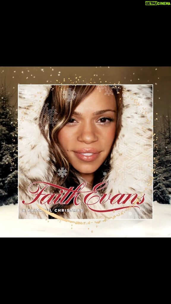 Faith Evans Instagram - Wishing you and yours a very Merry Christmas filled with peace, happiness & 'A Faithful Christmas'! #AFaithfulChristmas is streaming all year round on all digital platforms! https://music.apple.com/us/album/a-faithful-christmas/723666820