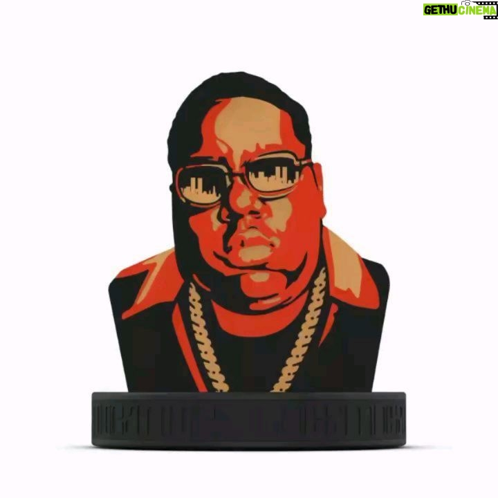 Faith Evans Instagram - In collaboration with @CAMOWORKS, we proudly announce the release of THE NOTORIOUS B.I.G. "BIG POPPA"- a Limited Edition of Only 500 CAMO 3DLA (3-Dimensional Layered Artform). Pre-order yours early, exclusively with our fans-only link, now through July 17th. https://tinyurl.com/camoxnotoriousbig