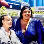 Faith Evans Instagram - She’s 100% Dat Bih! @lizzobeeating & Fizzo