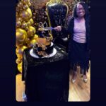 Faith Evans Instagram - We celebrated mommy’s 90th birthday last night! Queen @johnniemaekennedy we love you & hope you enjoyed your day! ❤️ Newark, New Jersey