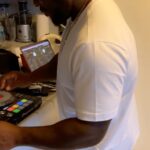 Faith Evans Instagram - Me & lil bro DJ Waney aka DJ @lilcease working on the DJ skills.. @jahadrussaw 💪😂 @jahadrussaw @thelox @jadakiss @stylesp @sheeklouch
