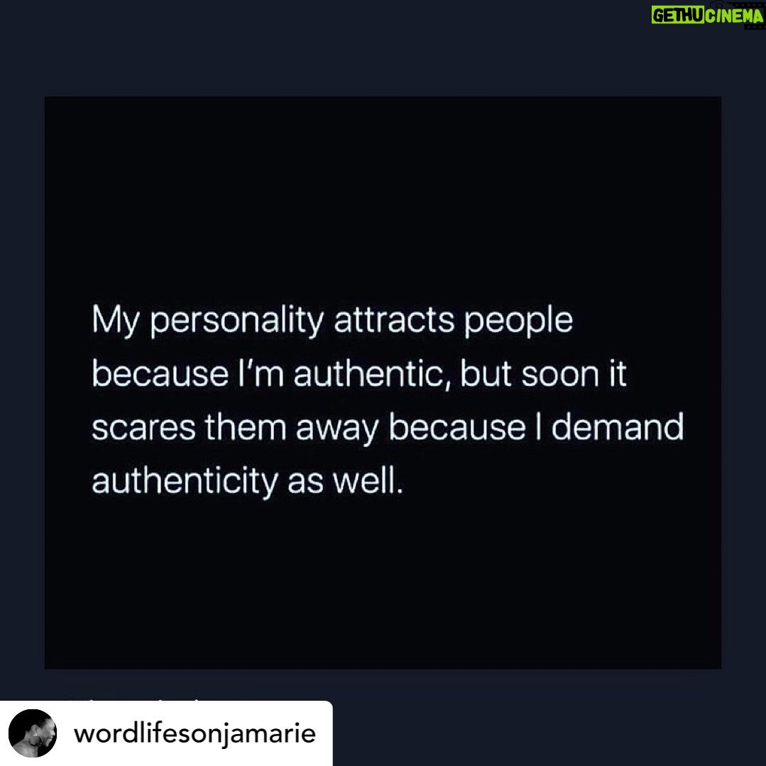 Faith Evans Instagram - FAXXX…. Posted @withregram • @wordlifesonjamarie M Y ✨ L I F E ✨… what one may not know is how deep authenticity goes…come fully or not at all! 🔥💕🔥