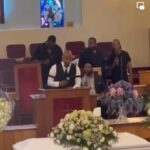Faith Evans Instagram - Thank you to my big bro @donpads50 my sis @mskimmberly the musical fam @Kennyblack_themusicmachine @JTonBass @hershey_hass @FelishaMWilliams @coreyfulmoremusic @shaquanworshiper @drfondrealewis @officialkaylaevans @d_ciceron29 @a_divas_design and my anomaly brother @bsladenow for blessing our family in celebrating our PeeWee! We appreciate y’all! 📸: @imsolateef