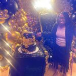 Faith Evans Instagram - We celebrated mommy’s 90th birthday last night! Queen @johnniemaekennedy we love you & hope you enjoyed your day! ❤️ Newark, New Jersey