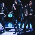 Faith Evans Instagram - Thank you to the @brooklynnets for having me for Women's Impact Night celebrating the @nyliberty! And a huge shout out to the @brooklynnetsdancers! #halftimeshow #brooklynnets #nyliberty 💄: @kayemakeup 💇‍♀️: @busyb80 🧵🪡: @j_casso X @atibanewsome Barclays Center