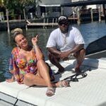 Faith Evans Instagram - Sunning & funning w/cuz @leroywork & bro @lilcease thanks @marvinjonesjr @bznyachts