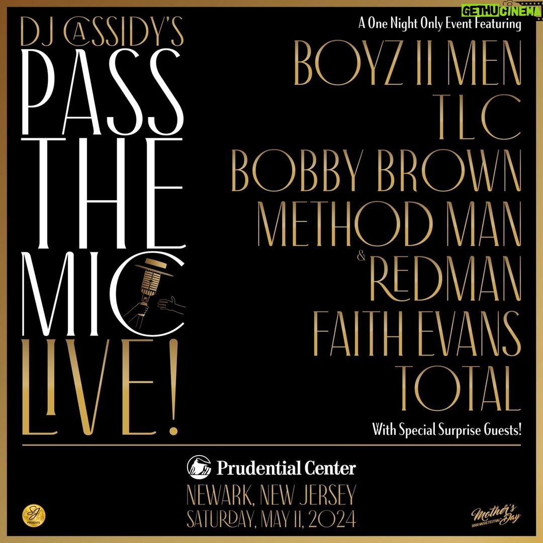 Faith Evans Instagram - Hey my #Faithfuls! It's only right that I pull up to Pass The Mic Live on stage with @djcassidy on May 11th at the Prudential Center! Newark, New Jersey