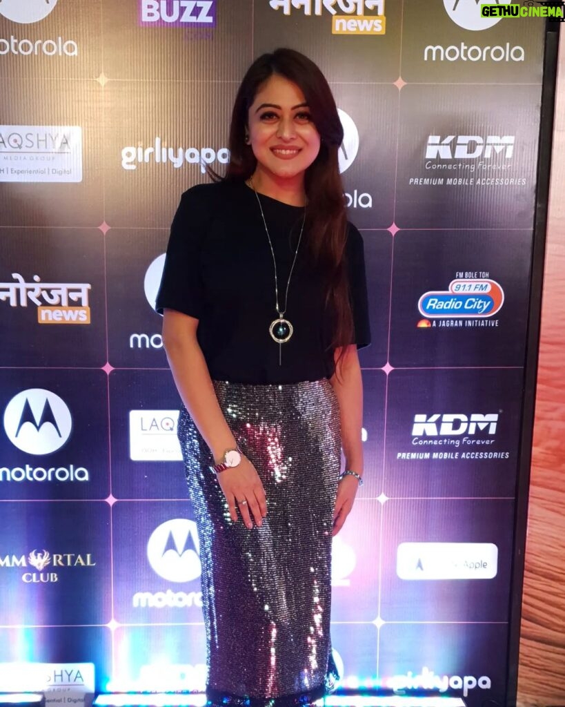 Falaq Naaz Instagram - @falaqnaazz At The Red Carpet Of IWMBuzz Celebrity Bash 2023 Presented by: @motorolain Powered by: @laqshyamedia @girliyapa @kdmindia Radio Partner: @radiocityindia Support Partner: @whiteapplellp An Initiative by: IWMBuzz Live