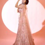 Falaq Naaz Instagram - I told the stars about you ✨ . . Styling : @purvabansal5 Outfit - @rajkumari_by_richahaware Photographer : @makebaphotography Make up : @makeoverbysejalthakkar @celebsmakeupbysejal Hair - @kamalpalanhairstylist Jewellery- @sejalcreation23 Managed by-: @trending_influencers . . #pictureoftheday #look #falaqnaaz #falaqkideewani #falaqkifauj