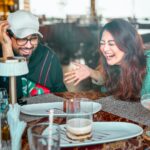 Falaq Naaz Instagram - ⁣ Had fun with this beautiful and lovely actress “𝐅𝐚𝐥𝐚𝐪𝐧𝐚𝐚𝐳” yesterday where she hosted and welcomed me to Mumbai in this amazing restaurant with delicious food 🥘 ⁣ ⁣ I did not notice that more than 2 hours have been spent talking about interesting fun stuffs.⁣ ⁣ Thank you⁣ @falaqnaazz ⁣ ••••⁣ ⁣ انس قابلت الممثلة “فالاكناز” في مومباي و عزمتني على الغداء في مطعم جدا راقي ⁣ ⁣ وايد حبيت شخصيتها البسيطة و عفوية جدا والاهم من كل هذا ماقصرت وياي في كل شي كنت احتاجه.⁣ ⁣ ••• Mitron Cafe & Bar