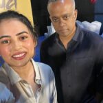 Farina Azad Instagram - Pleasure hosting the press meet of gvm’s joshua 🤍