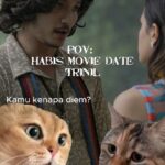 Fattah Amin Instagram - Hello sobat Minkuy, Menurut pemantauan Minkuy, kira kira seperti ini lah percakapan para couple yang abis movie date Film Trinil. Bukan nya serem, malah pada sedih. Kalian gini juga ga gaes sama pasangan kalian? Yang udah ntn coba komen, yang belum nonton, yuk tag pasangan kalian di komen biar diajak ke bioskop. FILM TRINIL SEDANG TAYANG DI BIOSKOP! #filmhorrorindonesia #filmhorror #filmtrinil #trinil #kembalikantubuhku #baleknogembungku