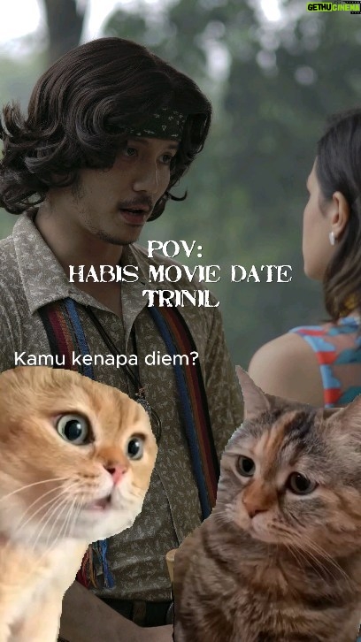 Fattah Amin Instagram - Hello sobat Minkuy, Menurut pemantauan Minkuy, kira kira seperti ini lah percakapan para couple yang abis movie date Film Trinil. Bukan nya serem, malah pada sedih. Kalian gini juga ga gaes sama pasangan kalian? Yang udah ntn coba komen, yang belum nonton, yuk tag pasangan kalian di komen biar diajak ke bioskop. FILM TRINIL SEDANG TAYANG DI BIOSKOP! #filmhorrorindonesia #filmhorror #filmtrinil #trinil #kembalikantubuhku #baleknogembungku