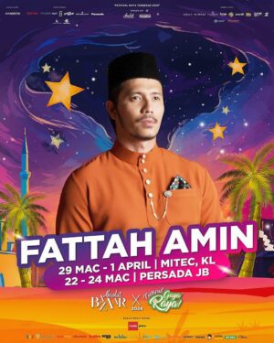 Fattah Amin Instagram - Assalammualaikum semua.. 🙌

Jom ramai ramai serbu ke Absolut Bazaar X Festival Gaya Raya 2024
yang bertempat di Persada Johor Bahru pada 22-24 Mac 2024

Marilah ramai-ramai serbu ke booth @eastanaexclusive, Booth No:28
FESTIVAL RAYA TERBESAR 2024
Jumaat & Sabtu : 10AM-2AM 
Ahad : 10AM- 12 AM

Baju Melayu Set Royale, Majesty, Crown Prince , Eastana Kids & Kurta ada di sini.
Ada 40 warna menarik pilihan anda, dan tak lupa kita ada Cabutan Bertuah dan hadiah menarik menanti anda!

Jom dapatkan sekarang!!
#kamiorangeastana