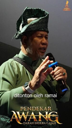 Fattah Amin Instagram - “Jangan katakan kepada Allah aku ada masalah besar, tapi katakan kepada masalah aku ada Tuhan YANG MAHA BESAR”

Tok Abah terharu dengan kata-kata dari Filem Pendekar Awang. MasyaAllah, setinggi-tinggi penghargaan kepada Datuk Dr. Haji Mohd Fadzilah Kamsah menyokong filem ini.

Pendekar Awang: Darah Indera Gajah, penuh dengan teladan, di pawagam berhampiran anda sekarang. SAKSIKANNYA!

#tayanganbermula #dipawagam #pendekarawang #filempendekarawang #darahinderagajah #fattahamin #nurfazura #nadhirnasar #helizahelmi #alikarimi #demitanahtumpahnyadarahku #studiokembara #hiburanbermanfaat