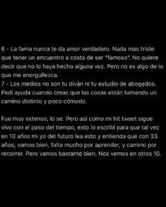 Federico Bal Instagram - Hace unas semanas se cumplieron 10 años de mi hit Tweet, y me parece importante a modo de homenaje poner en contexto y explicarles cuáles son mis 7 mandamientos 👌🏻 Turin, Italy