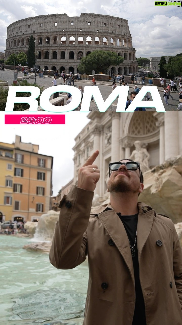Federico Bal Instagram - Que puedo decirles del programa estreno de esta noche de @restodelmundo13 ? No pueden perderse Roma, como nunca antes la viste! 23 hs por @eltrecetv ๐ฎ๐นโฅ๏ธ๐๐ป๐