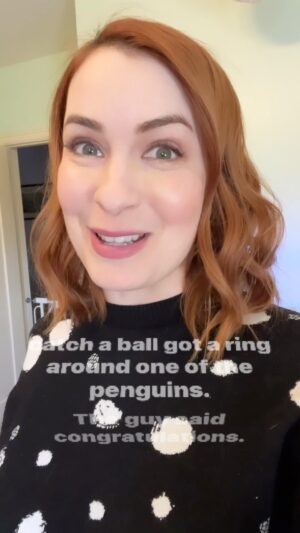 Felicia Day Instagram - I should learn to say “no” to my kid right?