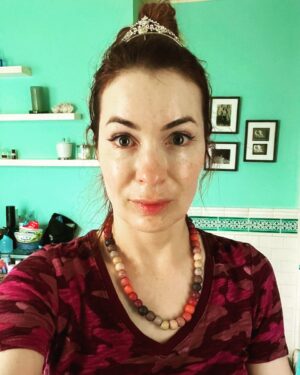 Felicia Day Instagram - Dropped my kid off for first day of first grade, sob. Now what?