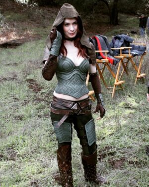 Felicia Day Instagram - #ThrowbackThursday Dragon Age: Redemption! I wrote and starred in this amazing web series that we had a small budget for, but got to help create an amazing character that also got a DLC, Mark of the Assassin. You can only watch the series on DVD now, I think, and Tubi? Not sure. But playing in a world I adore was an incredible privilege. I hope I can be Tallis again one day in a @dragonagegame. That would be rad :)