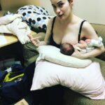 Felicia Day Instagram – #ThrowbackThursday for an August Breastfeeding Awareness Month support post! I breastfed my kiddo for 2 1/2 years, but getting it to works for us was MASSIVELY difficult. It was so painful initially, and she couldn’t really latch on one side and she had this weird harness on for her hip dysplasia, so it made it really hard to get her in position, and I couldn’t produce a lot of milk, so I had to pump in addition every few hours to get my supply up which, again, was painful! I almost quit many times that first month, it is not necessarily an automatic thing for it to work for your body which I had NO IDEA! (Maybe because I was older? I dunno! No one tells you ANYTHING ABOUT THIS STUFF, LADIES!) I got experts help me along the way, and there was lots of tears and pain until one day, about 4 weeks in, my kiddo and I were able to work it out. (And yes, some people can’t and thats ok too! Fed is best!)

Also it is SO HARD to nurse and work!! I remember crouching under many a folding table in an abandoned office room with an electric pump while I was on a work trip at a convention or on set, literally milking myself lol. And pumps don’t really 100% work the same as really nursing, so I got a lot of clogged boobs and ducts etc. ANYWAY ITS REALLY CHALLENGING IN MODERN DAY TO NURSE! So if you see any woman with that pump in a break room, give her a nod of acknowledgement please. 

But also know it is pretty amazing to be able to feed your baby with your body. I definitely cherish the times with my kid nursing with her screaming “O’ SIDE MAMA” in the middle of the night. And it did felt like a superpower to squirt milk out of my tatas, let’s be real. 

Anyway just know that whatever you choose or are able to do with your kid, whatever works to feed that baby is great! This is what I chose to try to make work. And I’m glad it succeeded.