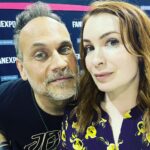 Felicia Day Instagram - Full Saturday at @fanexpochicago with friendos galore!!!