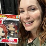 Felicia Day Instagram - Had a very busy last month of con-going wanted to share some highlights with fans and cosplay and amazing fan art. Including Dr Horrible tattoos, Leia/Charlie cosplay, @rocketmortgage cosplay and the original Zaboo costume from The Guild! Oh and a fan-made Codex Pop Funko (thanks Cleavesmill!) So fun y’all! <3