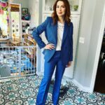 Felicia Day Instagram - Got suited up last weekend and forgot to post. I did my hair so have to utilize picture, you understand.