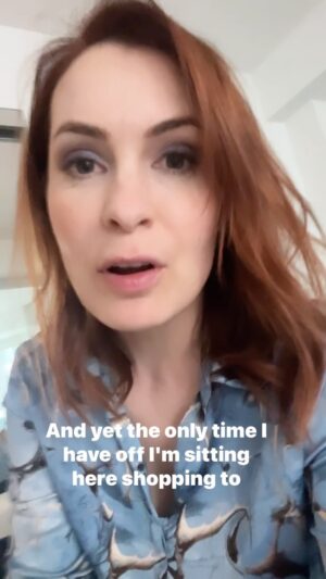 Felicia Day Instagram - I’m out of town working and…having some issues I need to work through.