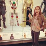 Felicia Day Instagram - The other people in the museum looked at me funny but I couldn’t help flipping out seeing my costume in this display! See it in person yourself at the American History Museum in DC! @smithsonian