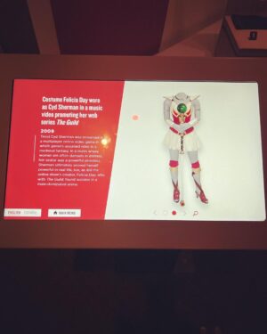 Felicia Day Instagram - The other people in the museum looked at me funny but I couldn’t help flipping out seeing my costume in this display! See it in person yourself at the American History Museum in DC! @smithsonian