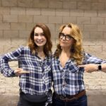 Felicia Day Instagram - Twinsies at @megaconorlando!!! @lea_thompson