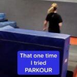 Felicia Day Instagram - I did a show called The Flog on YouTube where i tried new things every week. Clearly i didn’t do them well. #feliciaday #parkour #throwbackthursday