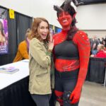 Felicia Day Instagram - Good day today at #IndianaComicon! @dpanabaker #Karlach