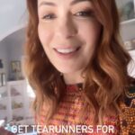 Felicia Day Instagram - @tearunners is such a good gift! @jewelstaite and her hubby have this amazing company wanted to give it one more plug!!