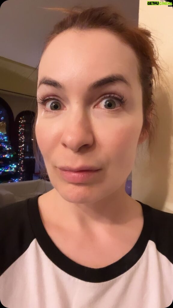 Felicia Day Instagram - I mean I should never talk to this friend again right? #feliciaday #weirdmom