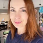 Felicia Day Instagram – Aging filters are very popular on TikTok now. Good thing they don’t apply to me! #feliciaday
