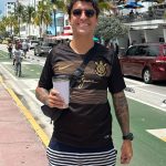 Felipe Prior Instagram - Fui pra Miami e claro que não ia deixar de jogar uma partida né, se liga nos lances do zagueiro. 😜😝 Miami Beach, EUA