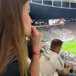 Felipe Prior Instagram - Aqui é Corinthians. Até a unha já tá indo embora . Hahahaha 😍😍 primeiro jogo dela, não deu bom. Fica pro próximo.