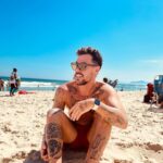 Felipe Ribeiro Instagram - umas fotinhos pq agora quando vou a praia eu to turistando 🥹🫶🏽 Barra da Tijuca