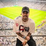 Felipe Ribeiro Instagram - primeira vez em um estadio em SP, será que sou pé quente? 👀 Neo Química Arena