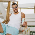 Felipe Ribeiro Instagram - Meio grécia meio gostoso mas com @schweppesbr @reveillondogostoso 📸 @pedrogiannini São Miguel do Gostoso