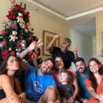 Felipe Ribeiro Instagram - Meu bem mais precioso 🎄 e esse ano ainda mais especial, com o nosso Dom dentro do forninho, e com o Bê alegrando ainda mais nossa família 💙 Muito amor da nossa família e um feliz natal a todos vocês 🎄💙