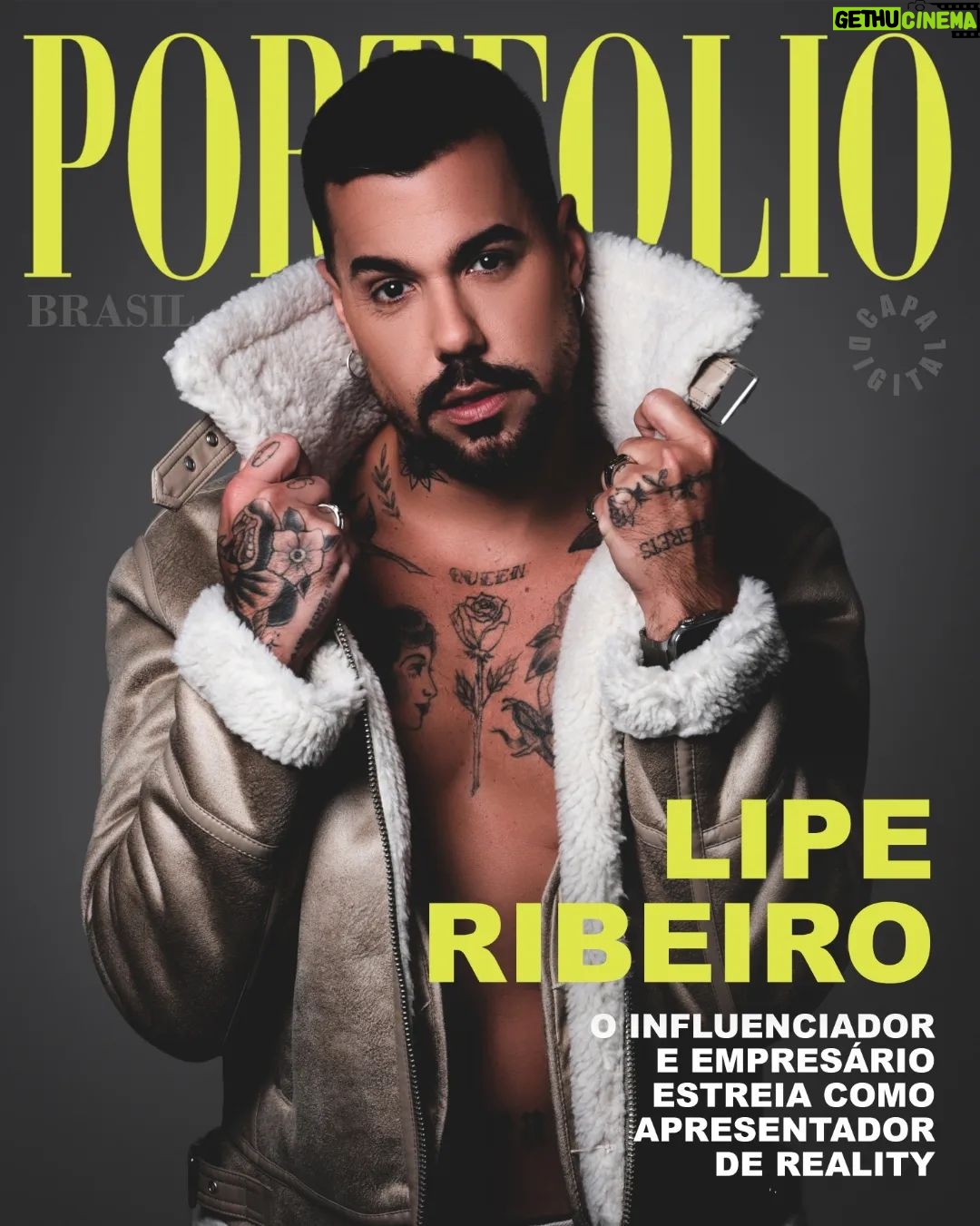 Felipe Ribeiro Instagram - A capa e entrevista de hoje é com um super querido aqui da PORTFOLIO, o influenciador e empresário Lipe Ribeiro. Em nosso bate papo, Lipe falou de sua trajetória, do momento atual e do que está por vir. Te convido a assistir! • Link nos Stories e na Bio. #RevistaPortfolio #AmadosdaPortfolio #RevistaPortfolioCapa #LipeRibeiro #LuizAlbertoPortfolio FICHA TÉCNICA Foto: @sergiocyrillo_ l Estúdio: @cia11estudio l Make e Hair: @pelesxx l Styling: @_marcellavasc l Criação e Edição: @luizalbertoportfolio e @giovannialbinofoto