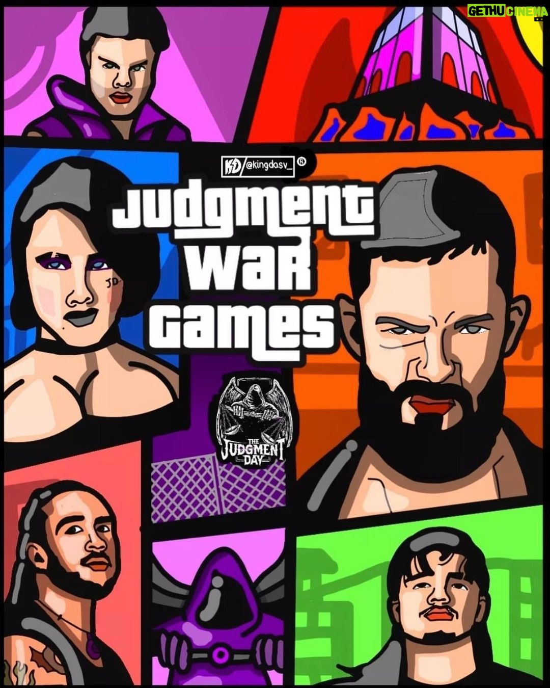 Fergal Devitt Instagram - Judgment War Games x @kingdasv_