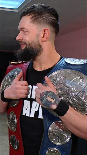 Fergal Devitt Instagram - Can @finnbalor recruit Main Event @uceyjucey to #TheJudgmentDay? 👀 #WWERaw