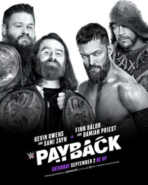 Fergal Devitt Instagram - The Undisputed WWE Tag Team Titles are on the line in a Steel City Street Fight this Saturday at #WWEPayback!