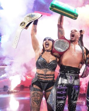 Fergal Devitt Instagram - The Champions Day! ⚖️✨ #TheJudgmentDay #WWEPayback