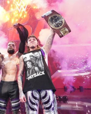 Fergal Devitt Instagram - The Champions Day! ⚖️✨ #TheJudgmentDay #WWEPayback